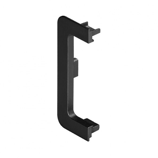 Заглушка для профілю LINKEN GOLA С Чорна, фото 1