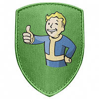 Шеврон сублимационный щит Pip boy fallout