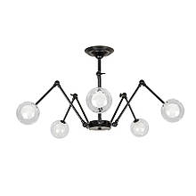 Люстра 761S1005F-5 BK+CLWH