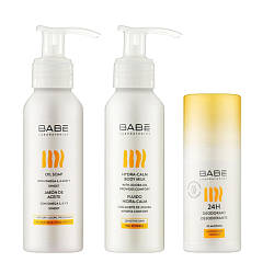 Набір для тіла Травел Версія BABE (50 мл/100 мл/100 мл)