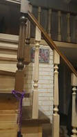 Деревянные поручни для лестниц из Закарпатского бука. Размер 7см х4см длина от 1метра до 4 х метров .