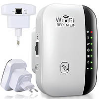 Усилитель WiFi сигнала до 300 Mb/s (2,4G) в розетку, МТ02 / Беспроводной вайфай репитер / Wi-Fi повторитель
