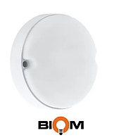 Светильник светодиодный ЖКХ Biom MPL-R12-6 12Вт 6000К, круг