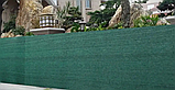 Сітка затіняюча від вітру парканна 90% затінення 10х1,5 м Bass Polska Сітка для затінення від сонця, фото 3