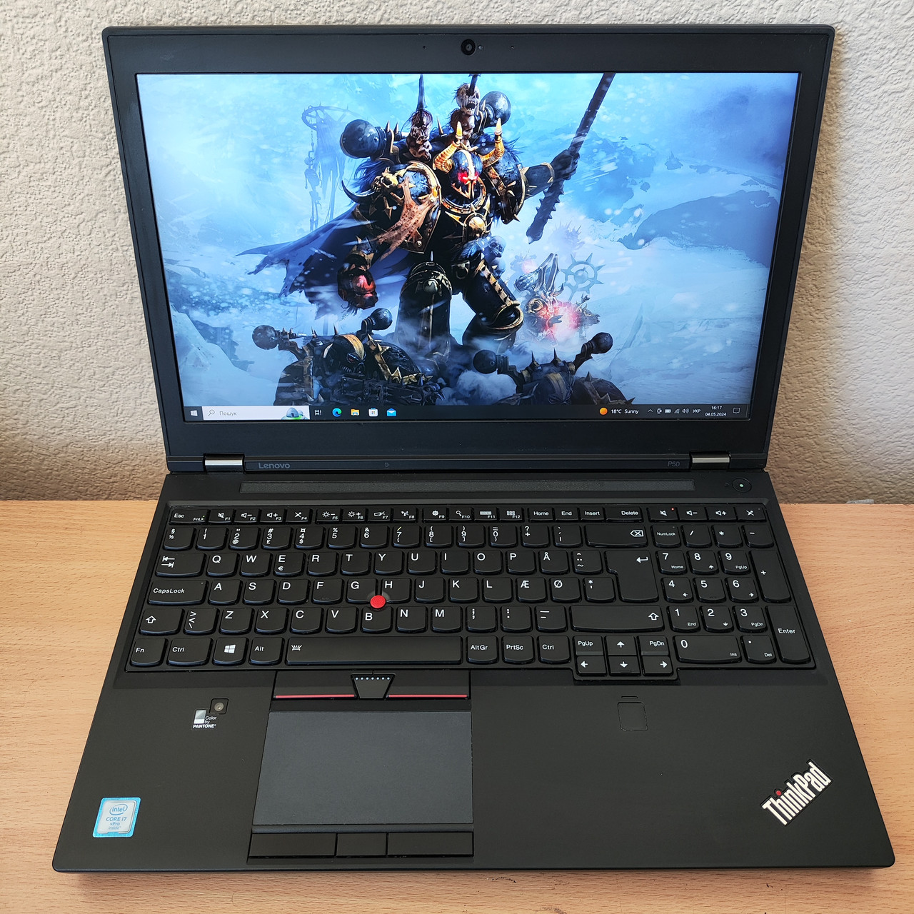 Ігровий ноутбук/графічна станція Lenovo ThinkPad P50 15.6" 4K IPS i7-6820HQ/16 GB DDR4/512 Gb SSD/Nvidia Quadro M2000M 4 GB