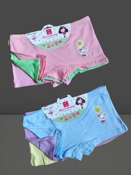 Труси шортики дитячі на дівчаток 4-6 років. От 6шт по 20,50грн, фото 1