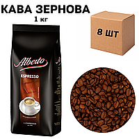 Ящик Кофе в зернах Alberto Espresso 1 кг (в ящике 4 шт)