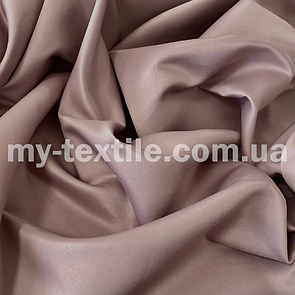 Атлас прокатний щільний матовий (Весільний атлас) Капучіно