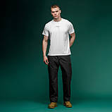 Футболка Basic Military T-Shirt з авторським принтом NAME. Біла. Розмір S, фото 6