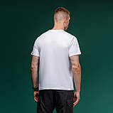 Футболка Basic Military T-Shirt з авторським принтом NAME. Біла. Розмір S, фото 5
