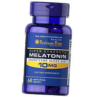 Мелатонин Melatonin 10 Puritan's Pride 60капс (72367009) z15-2024