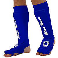 Защита голени и стопы чулочного типа защита ноги HARD TOUCH Синяя CO-8919 S