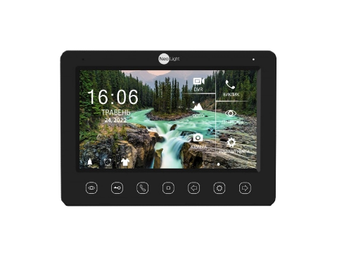 Відеодомофон NeoLight KAPPA+ HD WF Black, фото 1