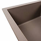 Гранітна мийка для кухні Platinum 7950 Selena матова Дюна, фото 7