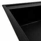 Гранітна мийка для кухні Platinum 7950 AZURIT матовий Чорний металік, фото 6