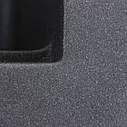 Гранітна мийка для кухні Platinum 5149 FIESTA матовий Моріон, фото 6