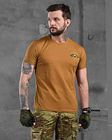 Тактическая военная футболка койот, мужская военная футболка Bayraktar аэроразведка