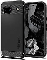Чохол Spigen для Pixel 8a - Rugged Armor, Matte Black (ACS07259)