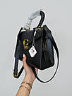 Жіноча сумка Коуч чорна Coach Black, фото 4