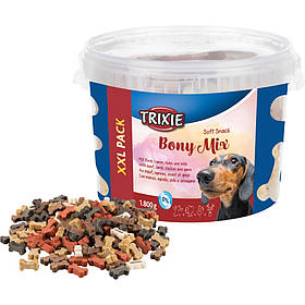 М`які ласощі для собак Trixie Soft Snack Bony Mix 1800г
