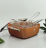 Глубокая сковорода-фритюрница Supretto 3.5 л 24 см, фото 4