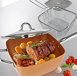 Глубокая сковорода-фритюрница Supretto 3.5 л 24 см, фото 7