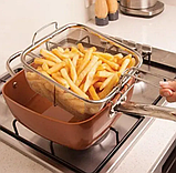 Глубокая сковорода-фритюрница Supretto 3.5 л 24 см, фото 10