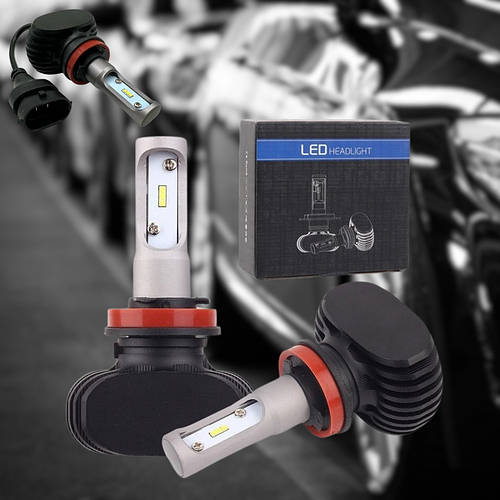 Автомобильные LED лампы для фар S1 H11 Светодиодные лампы 2 шт в ...