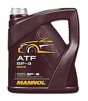 Трансмісійне масло Mannol 8209 ATF SP-III AUTOMATIC TRANSMISSION FLUID 4л (MITSUBISHI, HYUNDAI, KIA)