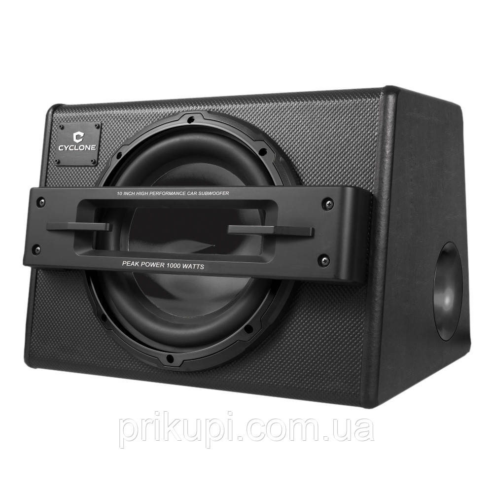 Корпусний активний сабвуфер у машину 12 дюймів CYCLONE SB-300