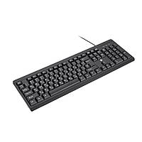 Проводная клавиатура русская украинская 2E KS108 USB Black (2E-KS108UB) | клавіатура (Гарантия 12 мес)