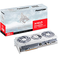 Видеокарта PowerColor Radeon RX 7900 XT 20GB Hellhound Spectral White (RX 7900 XT 20G-L/OC/WHITE)