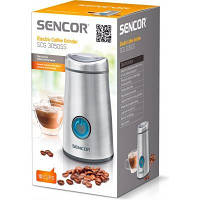 Кавомолка Sencor SCG 3050 SS подрібнювач кавових зерен Сенкор | кавомолка, змелювач кави (Гарантія 12 міс)