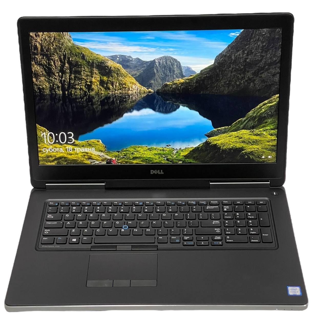 Windowsノート本体 Dell Precision 7720 i7-7920HQ 512GB 16GB Precision 大画面17インチ ノートパソコン Windows10 DELL 7720