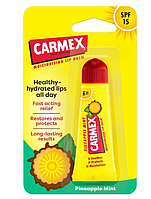 Бальзам для губ со вкусом ананаса и мяты Carmex Pineapple Mint 10 г