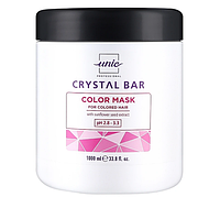 Маска защитная для окрашенных волос Unic Crystal Bar Color 1000 мл