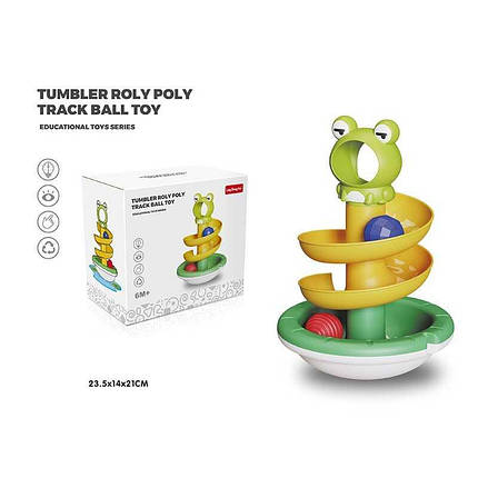 Пірамідка з кульками Жаба A-Toys, 889-10, фото 1