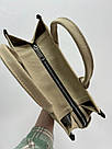 Жіноча сумка Марк Джейкобс бежева Marc Jacobs Beige The Jacquard Medium Tote Bag, фото 7
