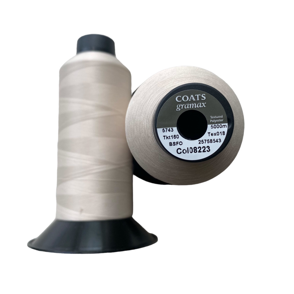 Текстурована нитка Coats gramax 08223/160/5000m світлій беж