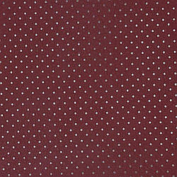 Перфорований автомобільний кожзам ширина 1,4м бордовий