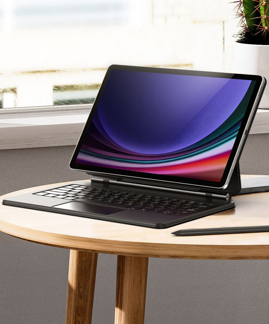 Магнітний чохол клавіатура для планшета DUX DUCIS Keyboard Bluetooth 5.2 Samsung Galaxy Tab S9 Plus / S8 Plus / S7 Plus 12.4''