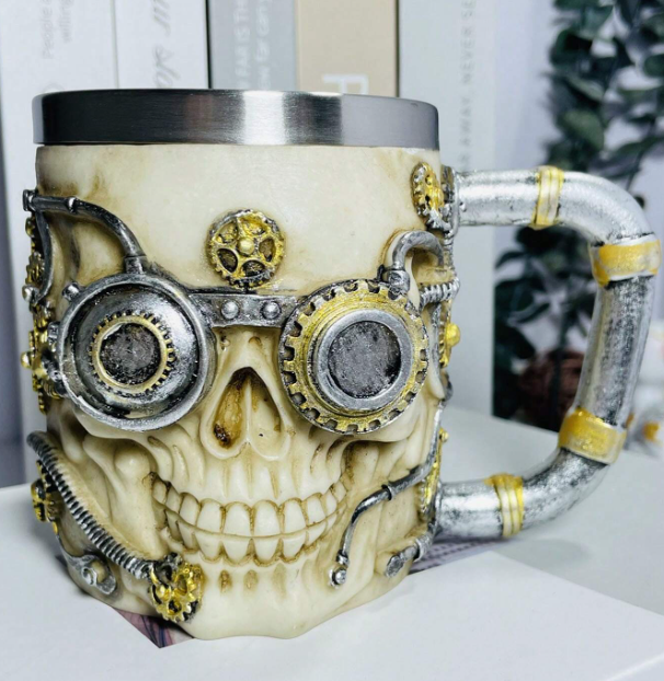 Кухоль Чашка 3D Череп IS-123, фото 1