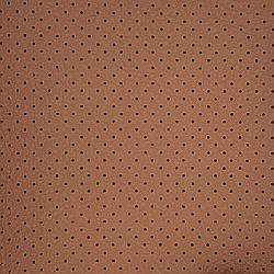 Перфорований автомобільний кожзам ширина 1,4м коричневий