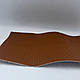 Перфорований автомобільний кожзам ширина 1,4м коричневий, фото 2
