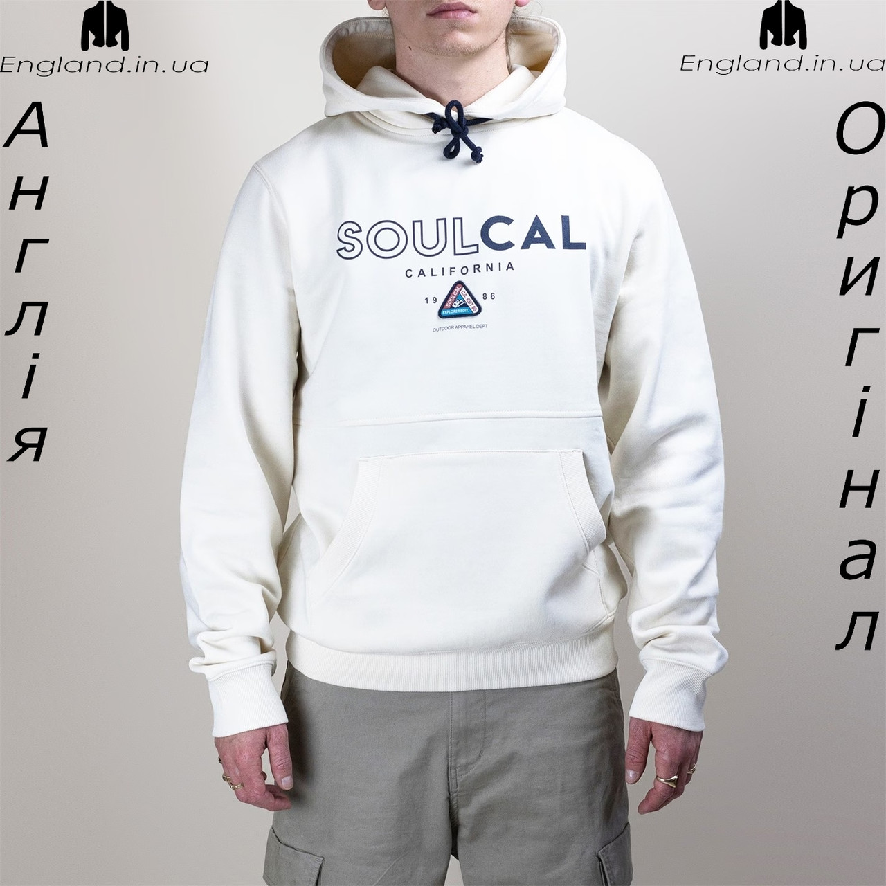 Кофта худі чоловіча SoulCal (Соулкел) з Англії, фото 1