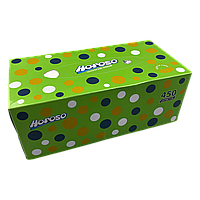 Салфетки косметические в коробке 3-х слойные (450шт) 20х20см Horosо