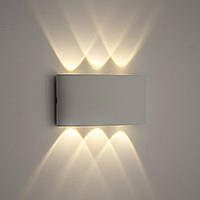 Світильник LED настінний, бра LUMINARIA LINZA SIX 6W R170 3000K WHITE 220V IP54