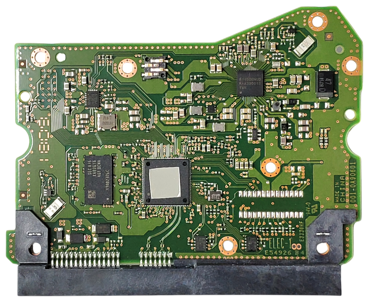 Плата HDD PCB 004-0A90601 0J49795 WD WD121KRYZ WD121PURZ HUH721212ALE604