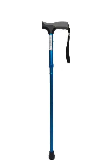 Тростина складна алюмінієва телескопічна Doctor Life 11874/F/SZ-BLU