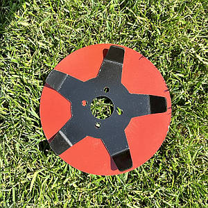 Диск-насадка для мотокоси розпушувач ґрунту, сапа